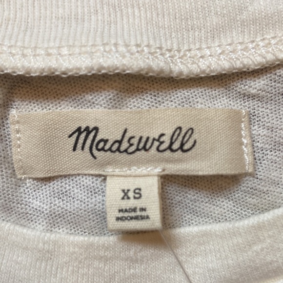 NWT Madewell Airbrushed Souvenir Graphic Lo-Fi Shrunken Tee XS - Picture 6 of 9